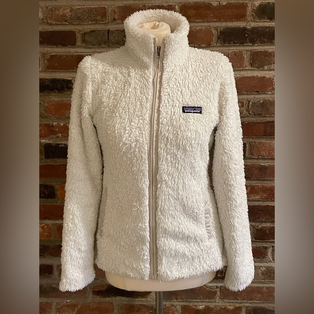 Patagonia full zip fuzzy jacket - size s